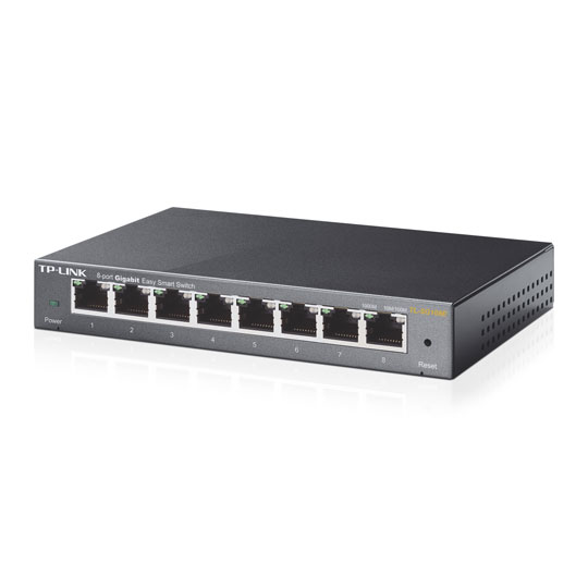TP-LINK 8-Port Gigabit Easy Smart Managed Switch