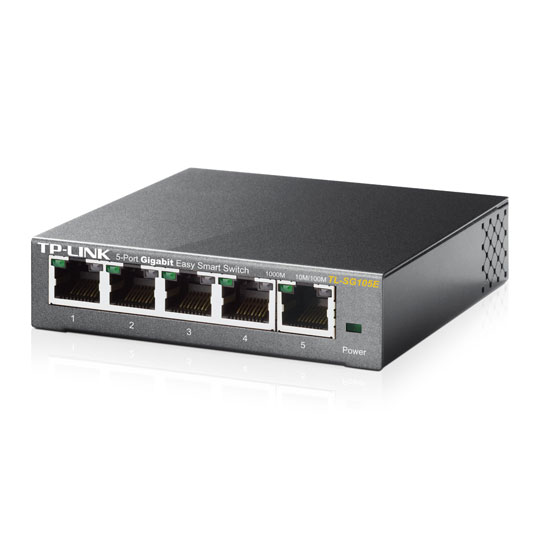 TP-LINK SG105E 5-Port Gigabit Easy Smart Switch : image 3