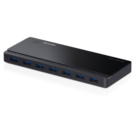 USB 3.0 Hub with 7 Ports 1m Cable Cable with PSU from TP-LINK
