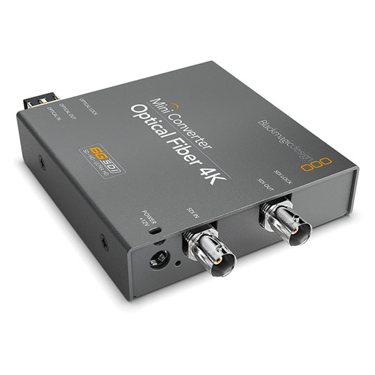 BLACKMAGIC Mini Converter Optical Fiber 4K : image 1