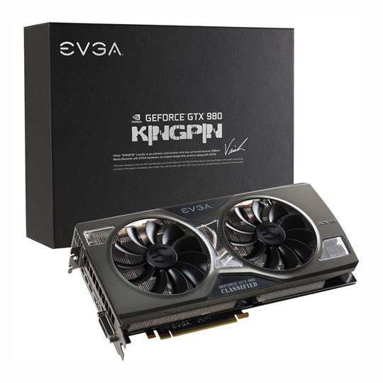 EVGA NVIDIA GTX 980 KINGPIN ACX 2.0+ Graphics Card - 4GB : image 1