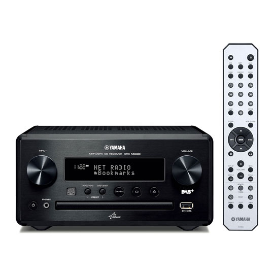 YAMAHA Networked MCR-N560D Black Micro HiFi Base Unit ONLY : image 1