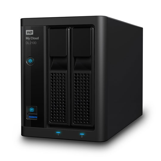 My Cloud DL2100 4TB WD NAS Small Business 2 Bay Storage Box : image 1
