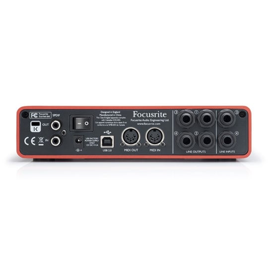 Focusrite Scarlett 6i6 Audio Interface (B-grade) : image 4