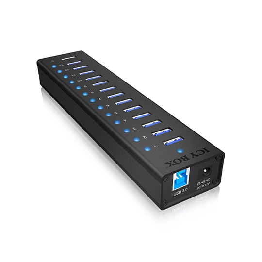 RaidSonic IB-AC6113 13 Port USB 3.0 Hub + Charge Port : image 3