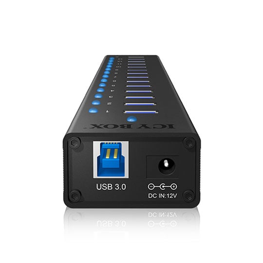 RaidSonic IB-AC6113 13 Port USB 3.0 Hub + Charge Port : image 4