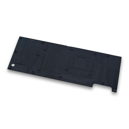 Black Aluminum TITAN X/980Ti Water Block Retention Backplate : image 2