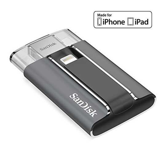 Apple iPhone/iPad Password Protected 128GB SanDisk iXpand USB