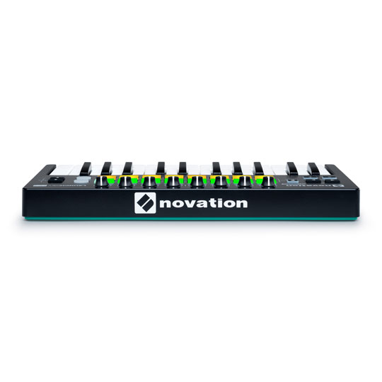 Novation Launchkey Mini MK2 USB Keyboard LN63823 - NOVLKMIN2 | SCAN UK