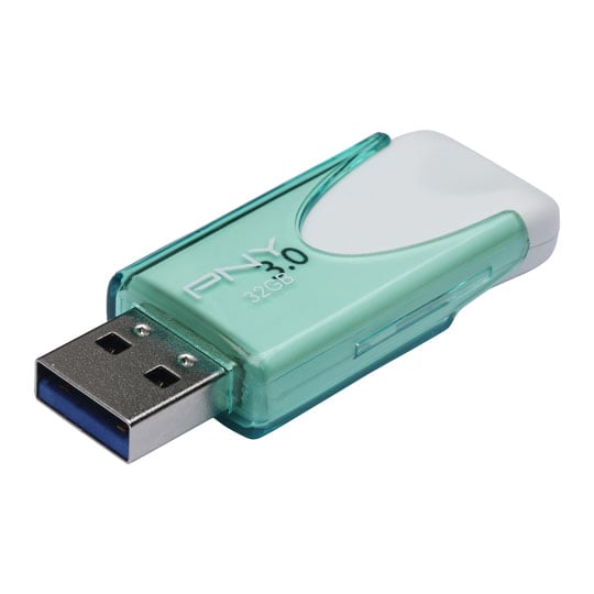 PNY Attache 4 32GB USB 3.0 Retractable Compact Memory Stick : image 2