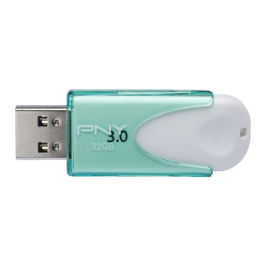 PNY Attache 4 32GB USB 3.0 Retractable Compact Memory Stick : image 4