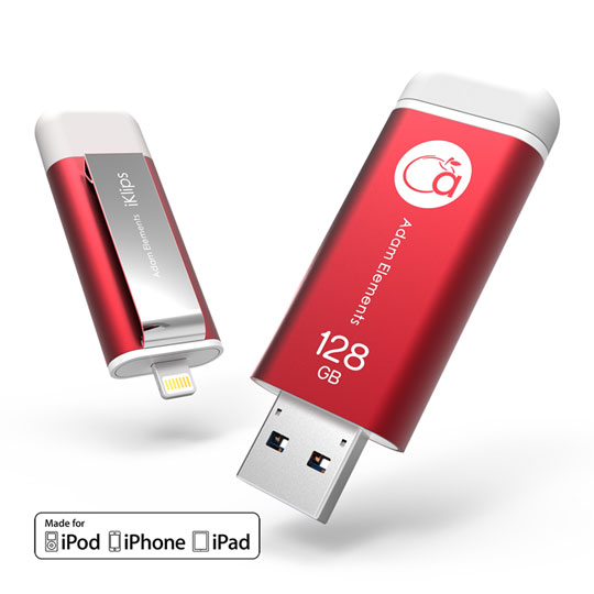 フラッシュドライブ iKlips DUO 64GB Lightningコネクタ iPhone・iPad