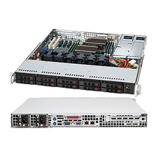 Supermicro 1U Rackmount SuperChassis Server Case 116TQ-R700CB : image 1