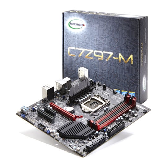 SuperMicro Z97 Intel Micro ATX Overclocking Motherboard : image 1