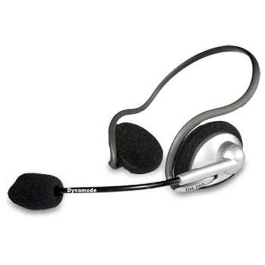 Dynamode DH005 Backheld Stereo Headphones with boom Mic PC/MAC VoIP Ready : image 1