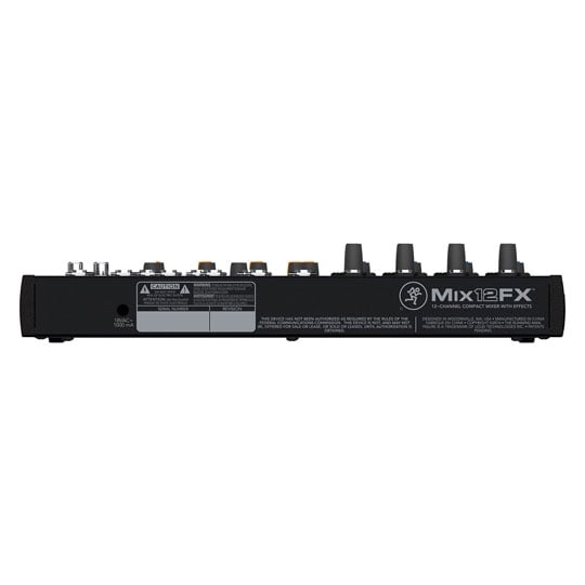 Mackie - 'Mix12FX' 12 Channel Compact Mixer With Effects : image 4