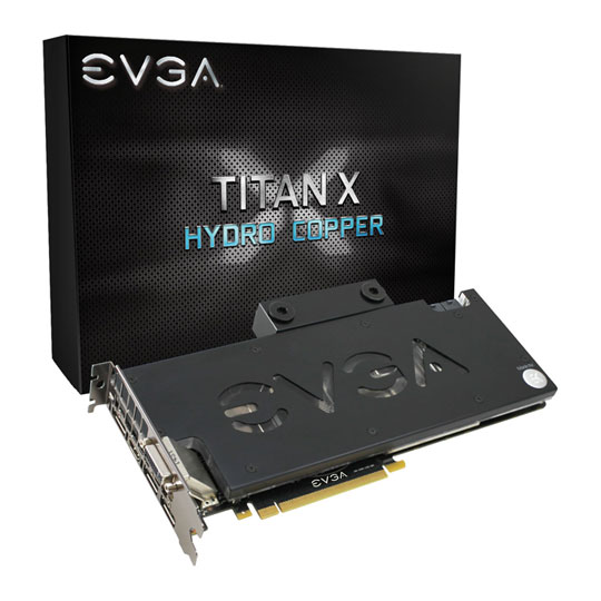 EVGA GeForce GTX TITAN X HYDRO COPPER GAMING Graphics Card - 12GB : image 1