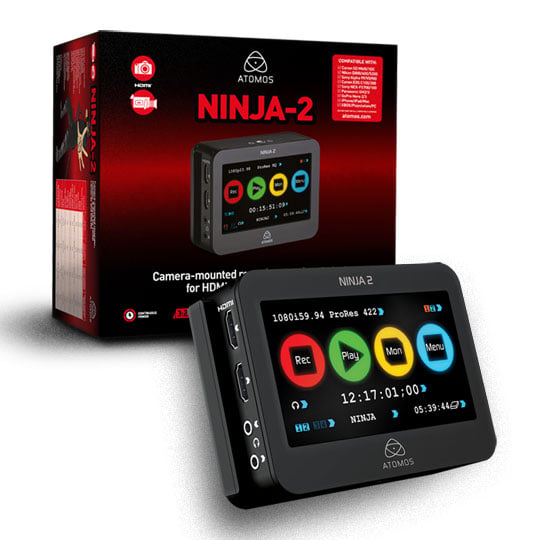 その他 Ninja 2 atomos Atomos Ninja 2 HDMI Recorder + Monitor + Deck Bare Bones Kit