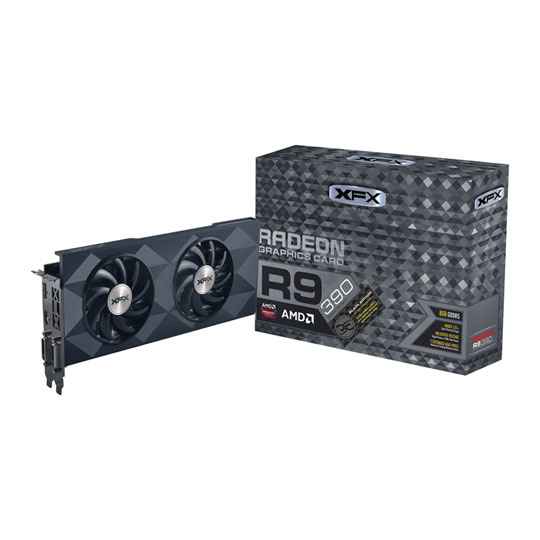 XFX Radeon R9 390 DD Black Edition AMD Graphics Card 8GB : image 1