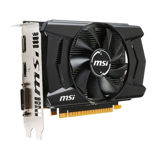 MSI Radeon R7 360 AMD Graphics Card 2GB LN65301 - R7 360 2GD5 OC | SCAN UK