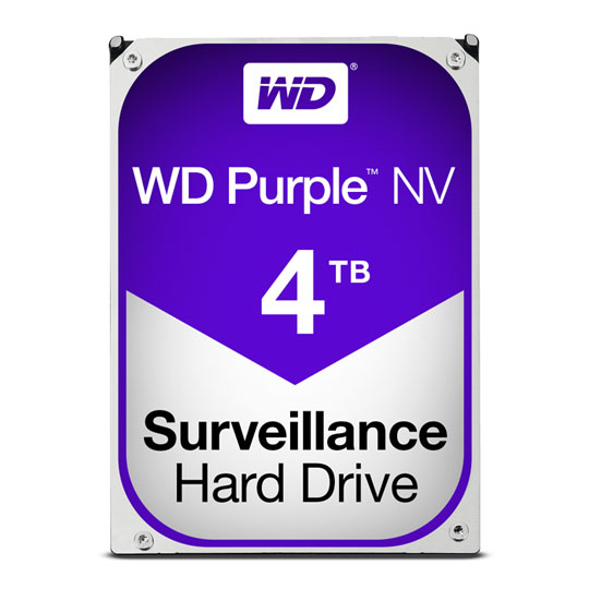 Western Digital WD Purple 4TB⑤ Western Digital Purple 4TB CCTV/Surveillance Class Hard Drive