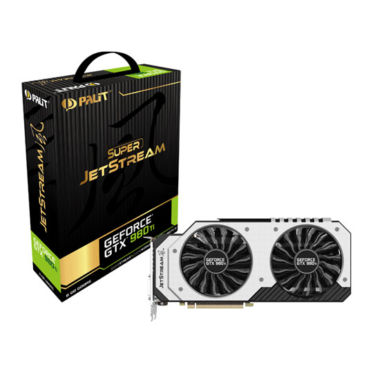 Palit GeForce GTX 980 Ti Super Jetstream Graphics Card 6GB : image 1