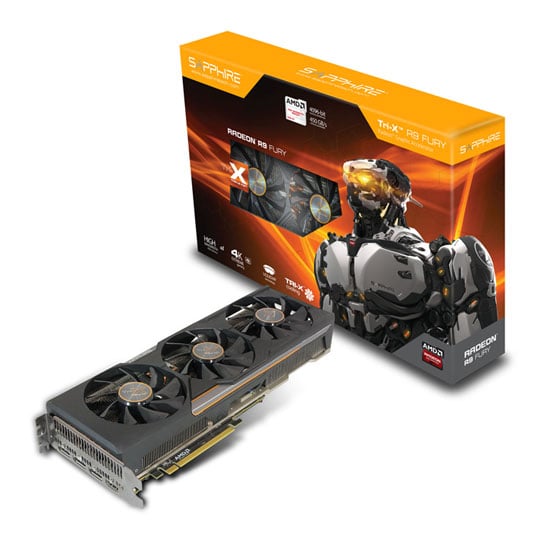 Sapphire Radeon R9 FURY Tri-X AMD Graphics Card 4GB : image 1