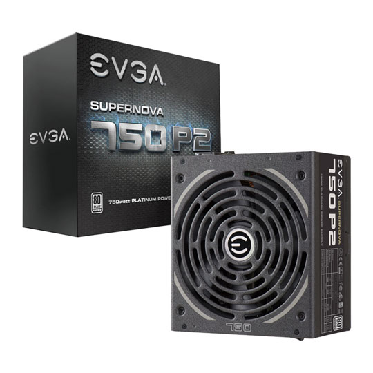 EVGA SuperNOVA 750 Watt P2 Fully Modular PSU/Power Supply : image 1