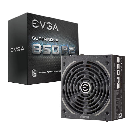EVGA SuperNOVA 850 Watt P2 Fully Modular PSU/Power Supply : image 1