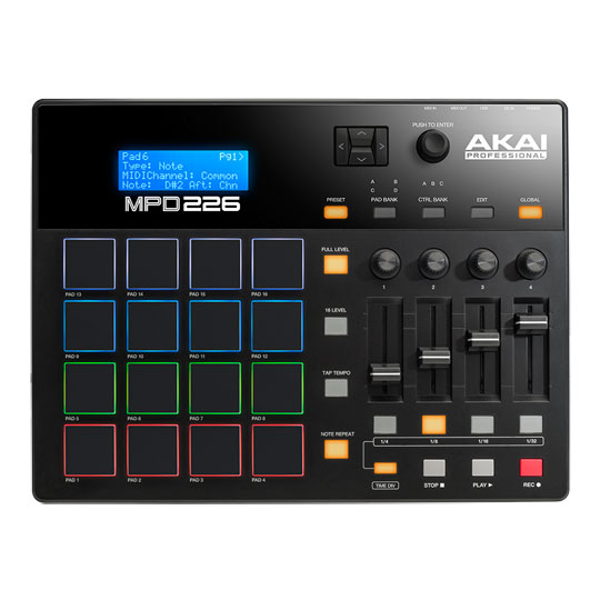 AKAI Pro MPD226 Pad Controller