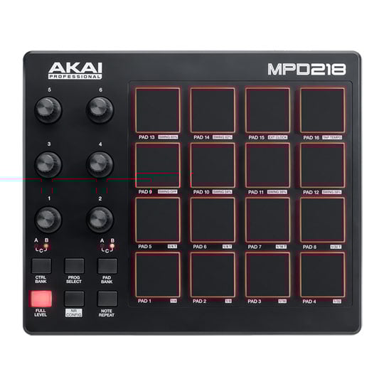 AKAI Pro MPD218 Pad Controller
