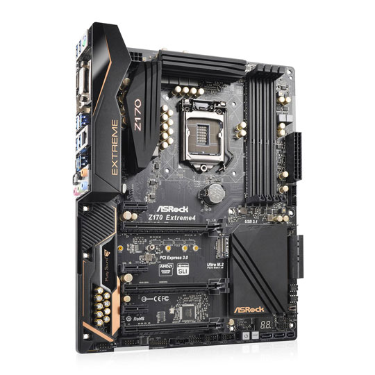 【動作値下3】ASRockZ170 Extreme4 i7-6700K CPUF ASRock Intel Z170 Extreme4 Skylake ATX Motherboard LN66180 | SCAN UK