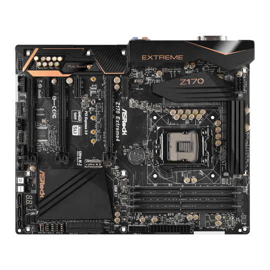 ASRock Intel Z170 Extreme4 Skylake ATX Motherboard LN66180 | SCAN UK