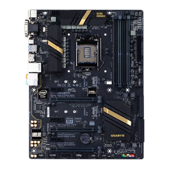 Gigabyte Z170X-UD3 USB 3.1 ATX Motherboard : image 3