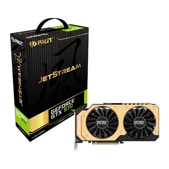 Palit GeForce GTX 970 JetStream Graphics Card 4GB : image 1