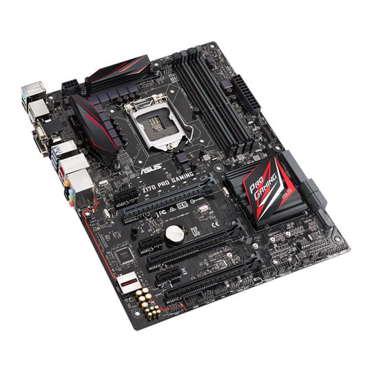 ASUS Z170 PRO GAMING USB 3.1 ATX Motherboard LN66320 - 90MB0MD0