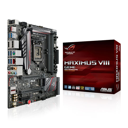 ASUS ROG Z170 Maximus 8 Gene Micro ATX Motherboard : image 1