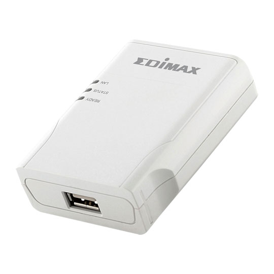 USB Printer Fast Ethernet Print Server PS-1206U LN66298