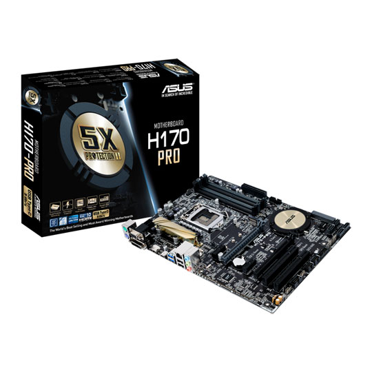 ASUS H170 PRO ATX Motherboard : image 1