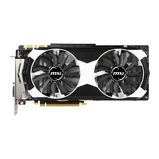 Msi Gtx 980 Ti Armor Msi 980 Ti Armor Backplate (Black) ColdZero