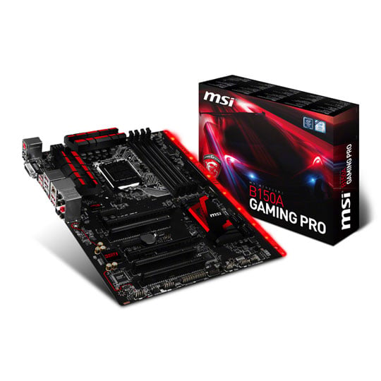 MSI GAMING PRO B150A ATX Motherboard : image 1