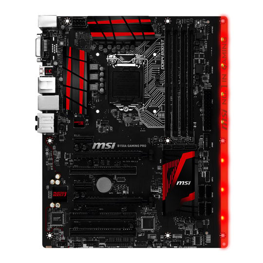 MSI GAMING PRO B150A ATX Motherboard : image 3