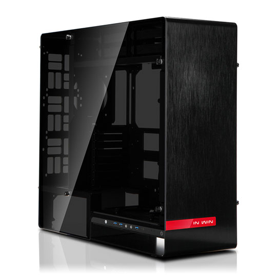 In Win 909 Full Tower Ultimate Case Tempered Glass Black : image 1