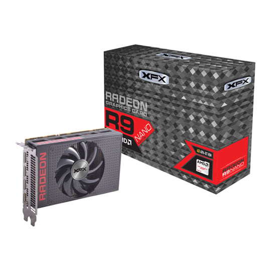 XFX AMD R9 NANO Mini-ITX Gaming Graphics Card 4GB LN67047 - R9-NANO ...