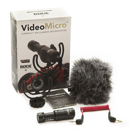 Rode VideoMicro Compact On-Camera Microphone