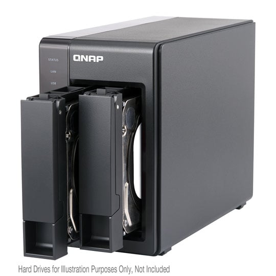 Qnap 2 Bay SATA NAS TS-251+-2G Pro with Quad Core CPU + Gigabit LAN : image 3