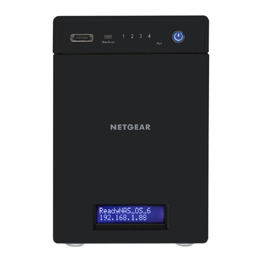 Netgear ReadyNAS 204 4 Bay All In One NAS Box - Diskless