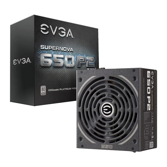 EVGA SuperNOVA 650 Watt P2 Fully Modular PSU/Power Supply : image 1