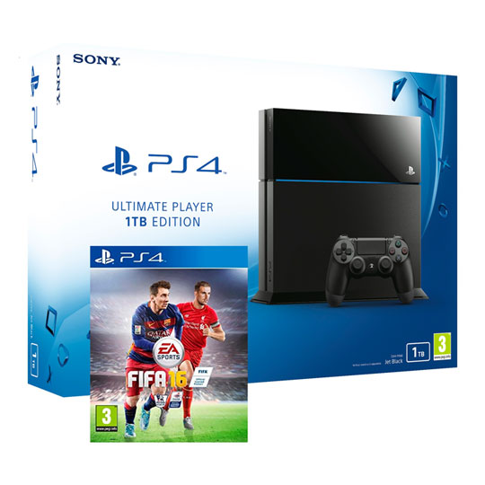Sony PS4 1TB with FIFA 16 - C Chassis Console LN67350 - PS4
