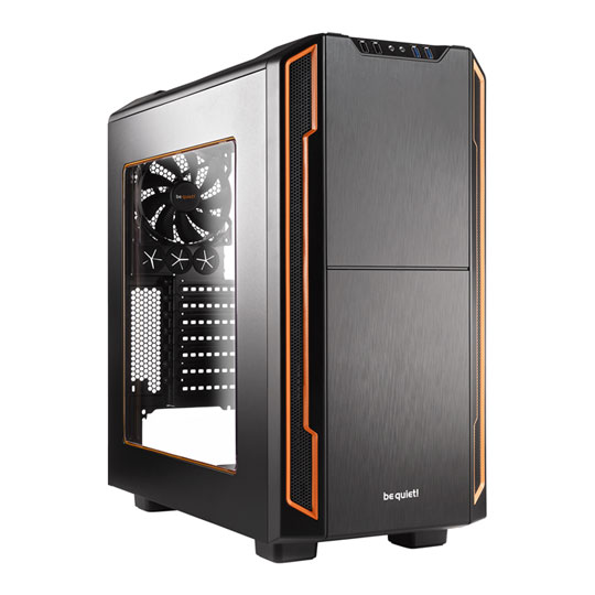 be quiet! Silent Base 600 Windowed Chassis - Orange : image 1